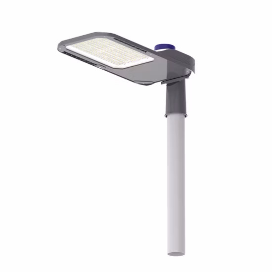 Lampione stradale a LED dimmerabile per illuminazione pubblica urbana intelligente da 50W/100W/150W/200W con fotocellula